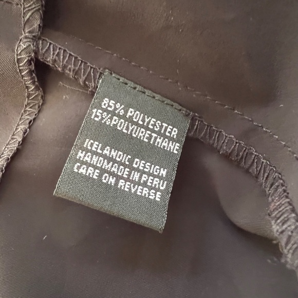 ELM DESIGN Lagenlook Tie Front Long Vest with Draped Back - 2 (US 8-10) - Picture 9 of 13